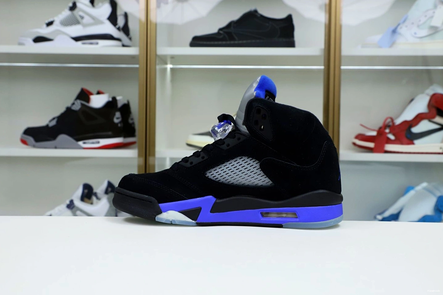 JORDAN BLUE' 5 'RACER AIR RETRO AIR JORDAN 0829